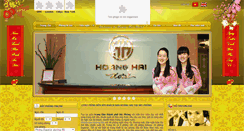 Desktop Screenshot of hoanghaihotel.vn